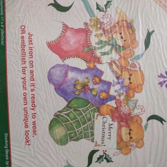 Dimensions Christmas iron on transfers 80021 - Picture 4 of 5